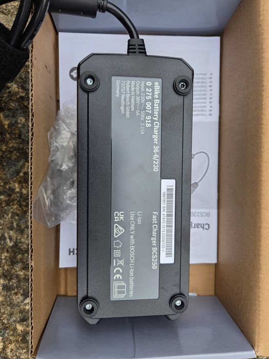 Carregador E-Bike Bosch 6A Fast Charger