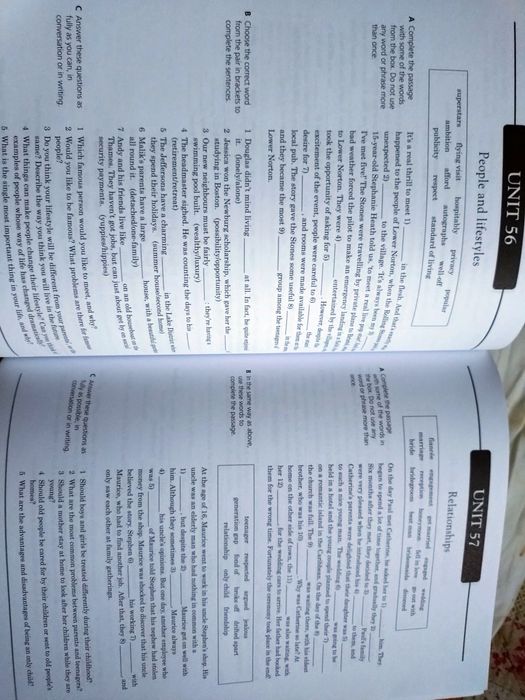 Recycling Your English Cambridge, zadania z kluczem