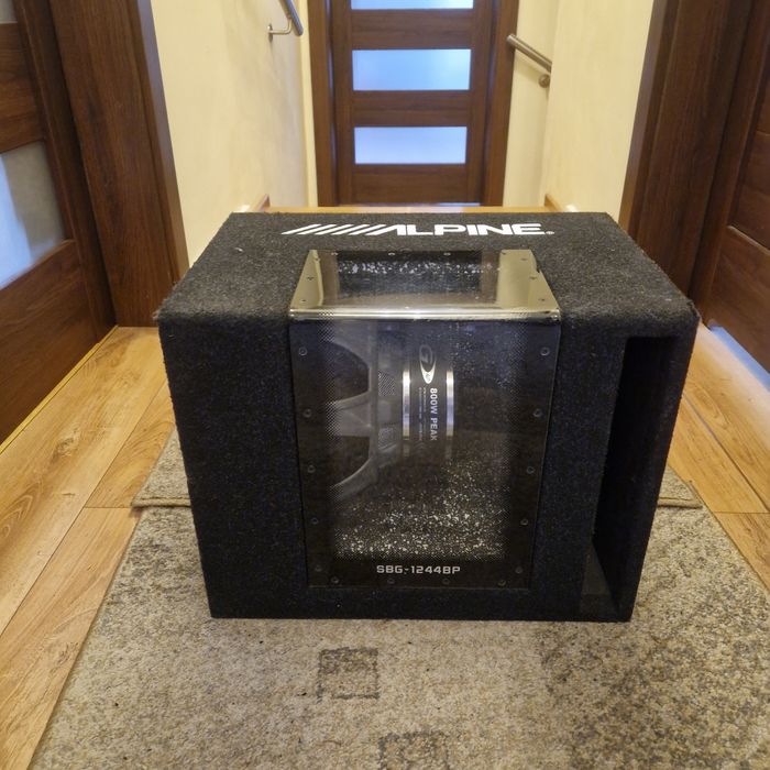 Subwoofer alpine sbg-1244bp