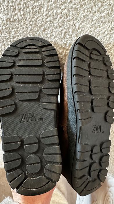 Зимові чоботи, ботінки zara, розмір 28