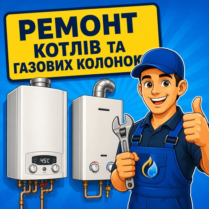 Ремонт котлів і газових колонок