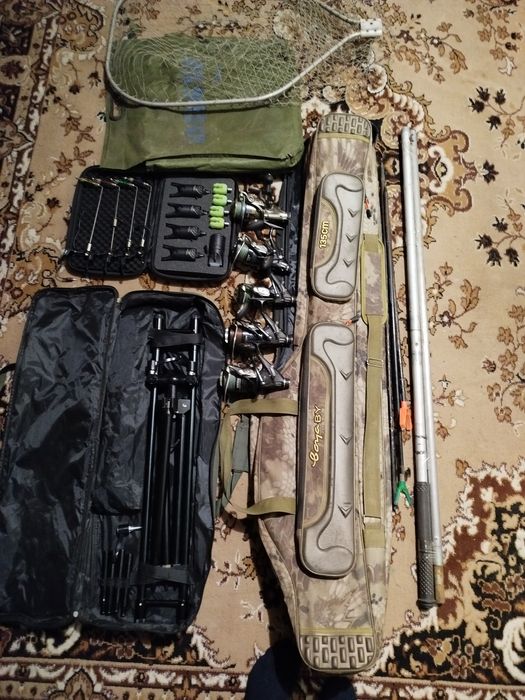 Профессиональный карповый рыбацкий  набор