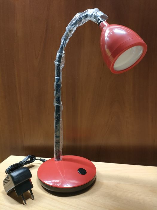 Lampka  Biurkowa LED 4W Pomarańczowa/Czerwona