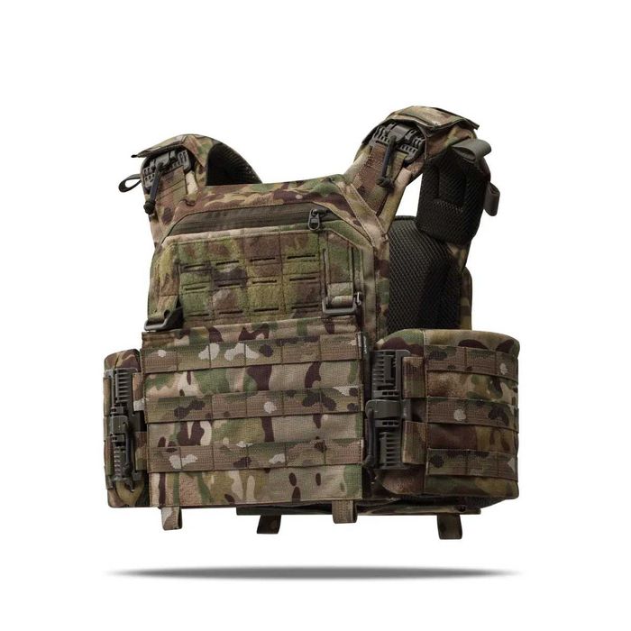 UKRARMOR плитоноска покращена PRO під бронеплити 25х30 см, мультикам