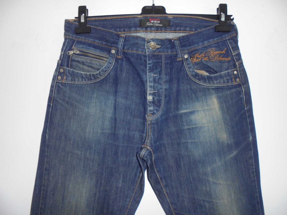 calça de homem de ganga