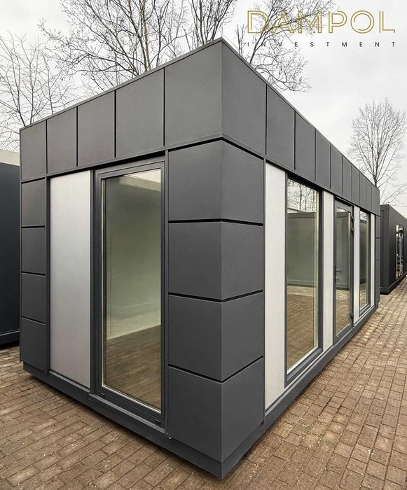 Pawilon/Kontener Handlowy/Biurowy 6x3 Producent Szybka realizacja