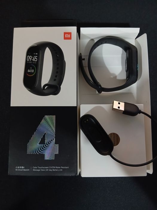 2 Pulseiras Desportivas XIAOMI Mi Band 4 (Bluetooth - Até 20 dias de autonomia - À prova de água - Preto)