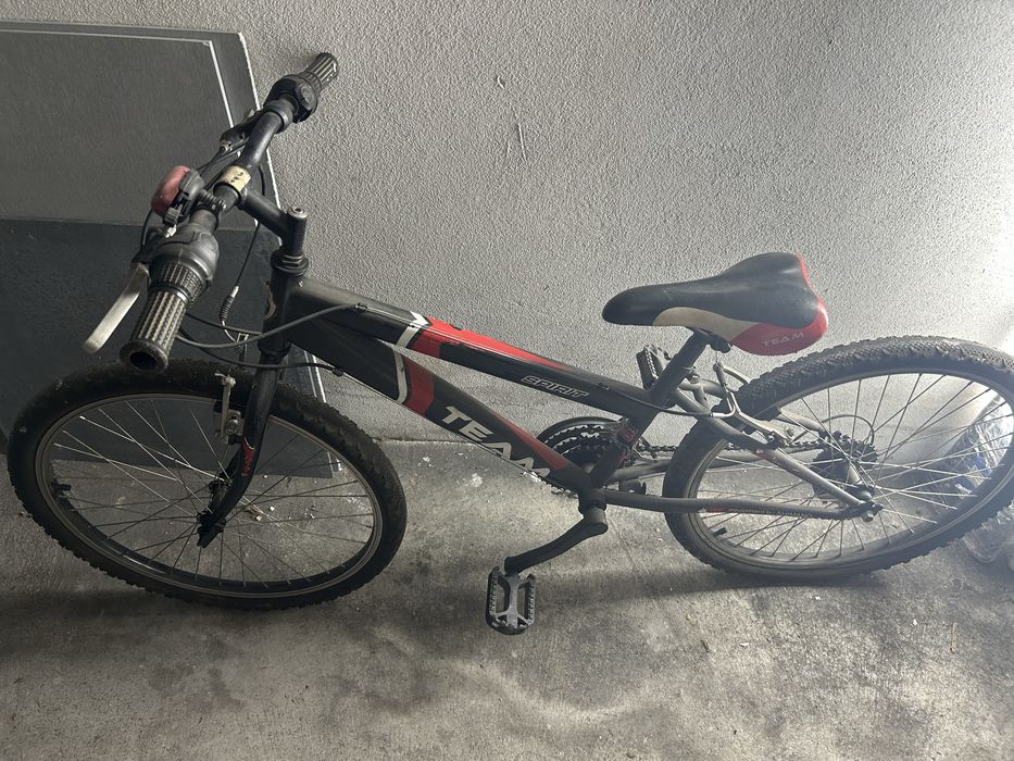 Bicicleta de Montanha Team Spirit – Equipamento Shimano (Roda 24/26)