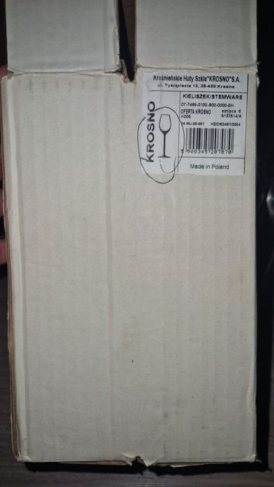 Degustacyjne kieliszki do likieru, wódki, whisky marki Krosno