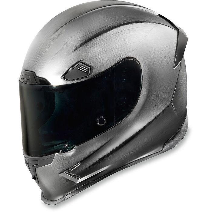 capacetes icon airframe pro quicksilver silver/black medium
