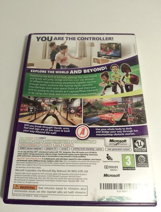 Gra Xbox 360 Kinect adventure