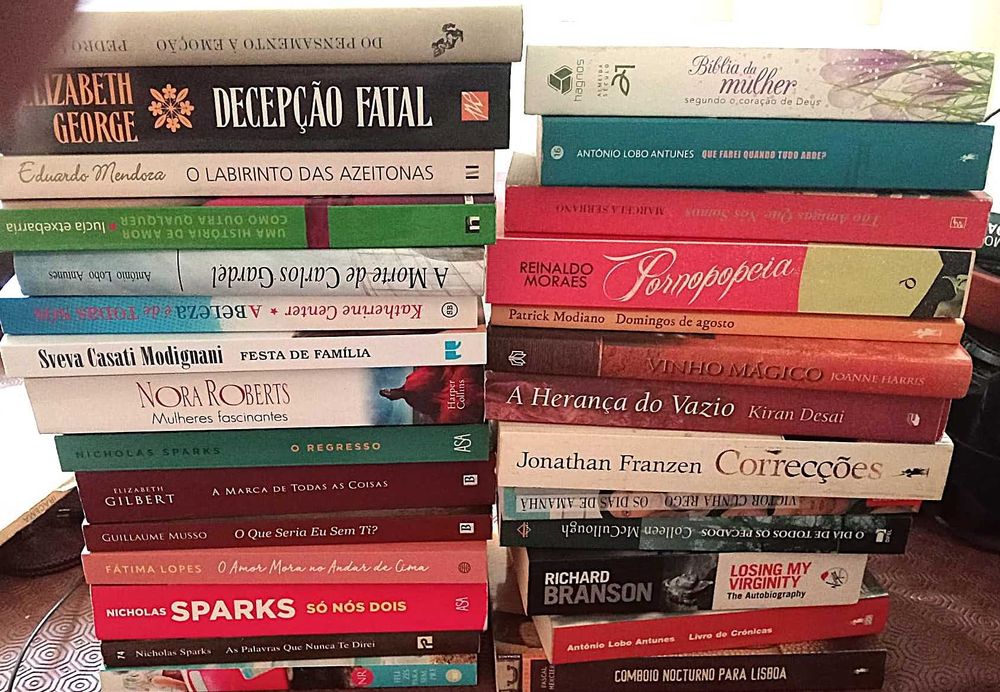 Lote cerca 100 livros Deversos Autores