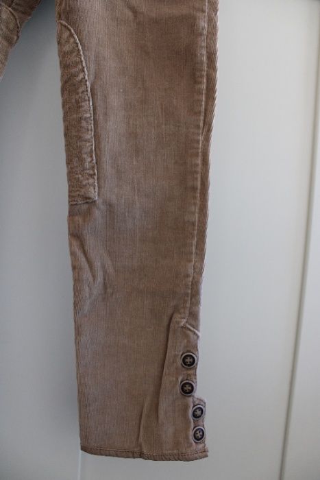 Calças de bombazine - modelo de montar