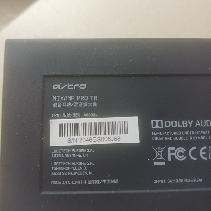 Підсилювач для гарнітури Astro Gaming MixAmp Pro TR Dolby Audio для Switch PS4 PS5 ПК