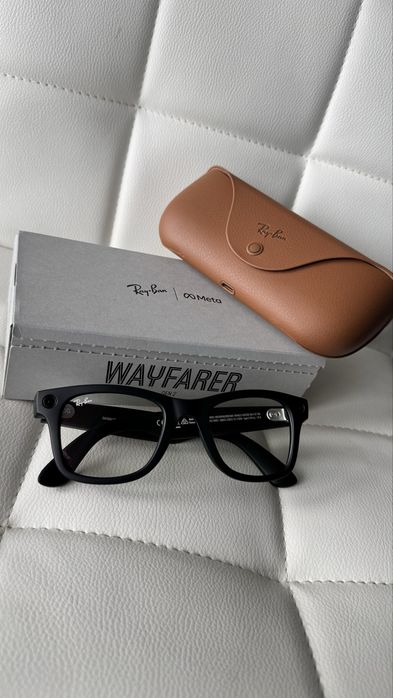 Sprzedam nowe oryginalne okulary Ray-Ban Meta RW4012 2 gen clear