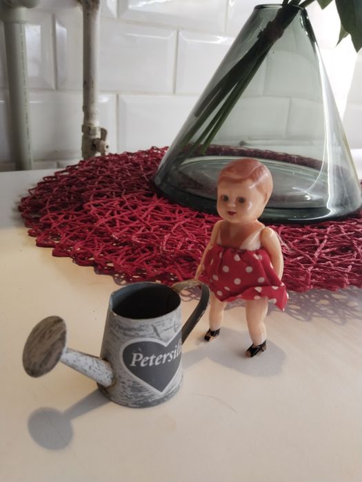 Раритетный пупс с коляской