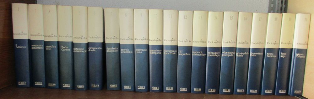 A Enciclopédia - - - Jornal Público - - - - - 20 X Livros