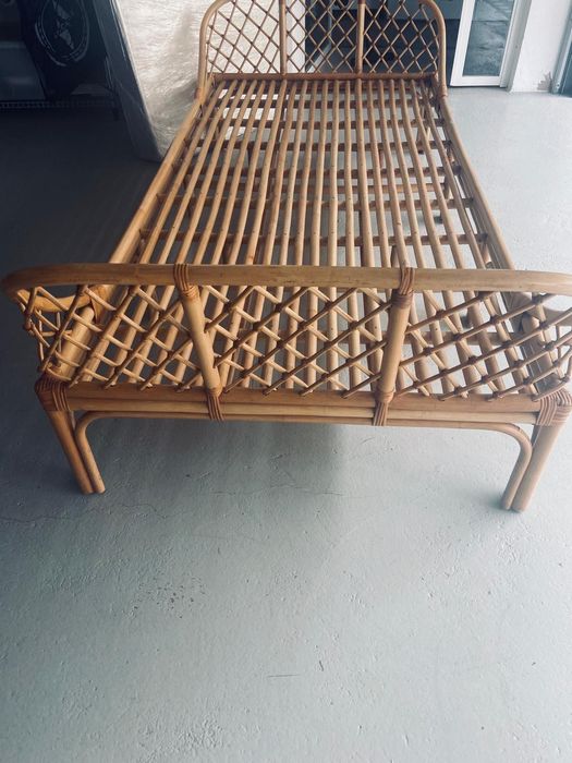 Camas para crianças em rattan (+ colchões)