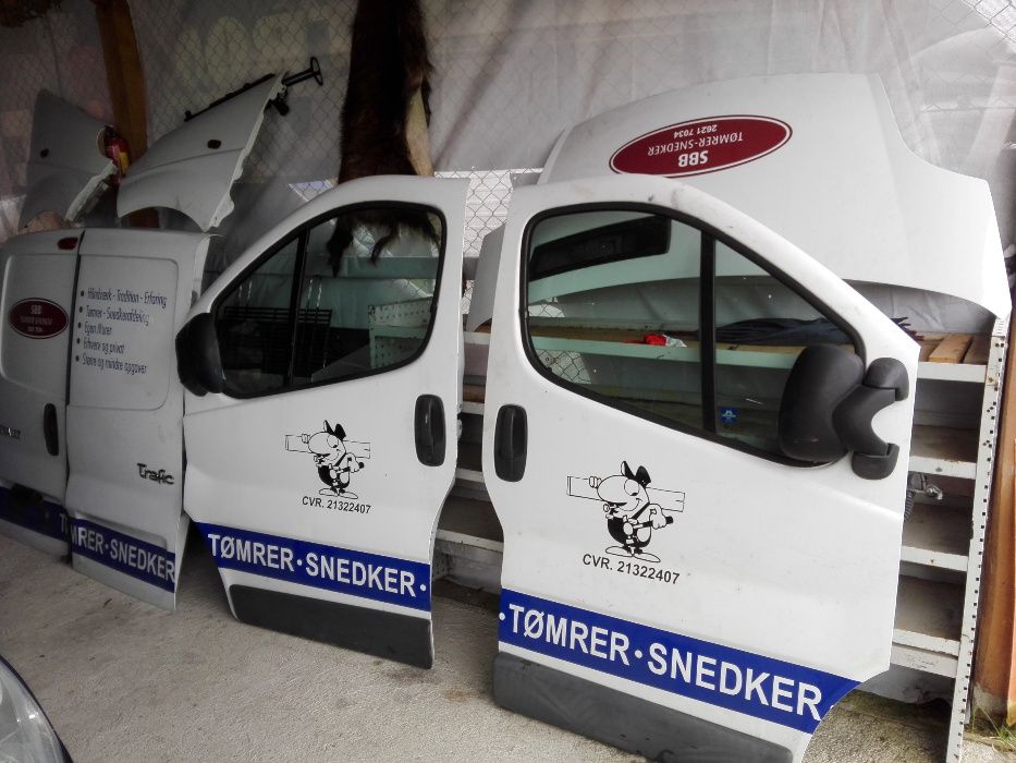 Дверь боковая Renault Trafic Ляда Opel Vivaro Primastar Двери Задние