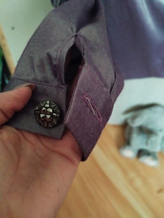 Marynarka- bluzka lekko błyszcząca