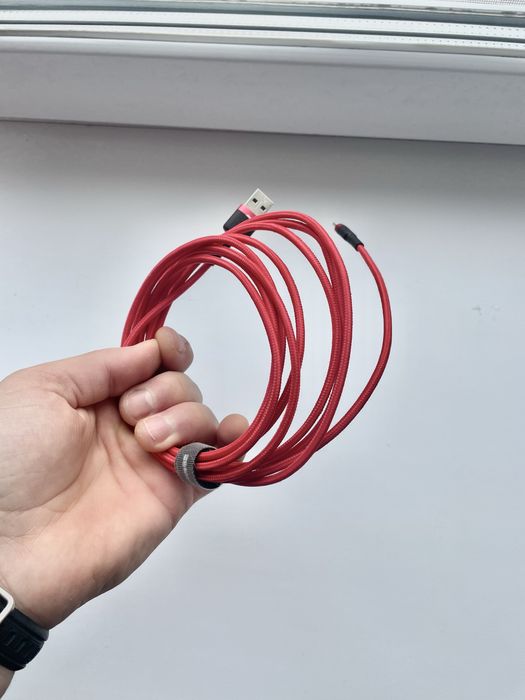 Baseuse кабель для  зарядки Iphone Usb A to lighting 3 метра