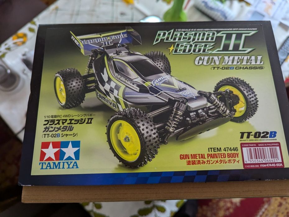 Model Tamiya TT-02B Plasma Edge II Gun Metal limitowana wersja