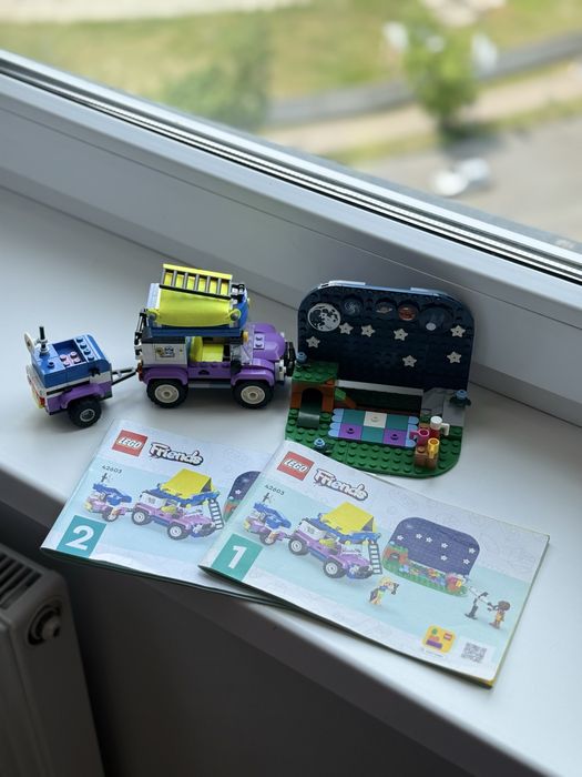 Lego friends 42603 кемпінговий автомобіль лего