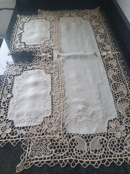 Conj. naperons de Burano