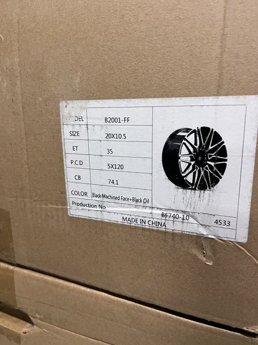 Jantes 20” 5x120 2+2 Novas Style 818m compativeis BMW X5