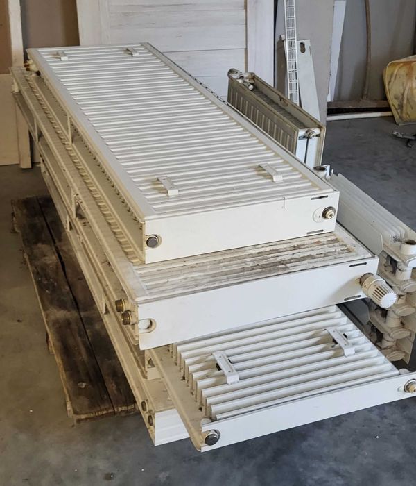 Grzejniki panelowe, aluminiowe, łazienkowe