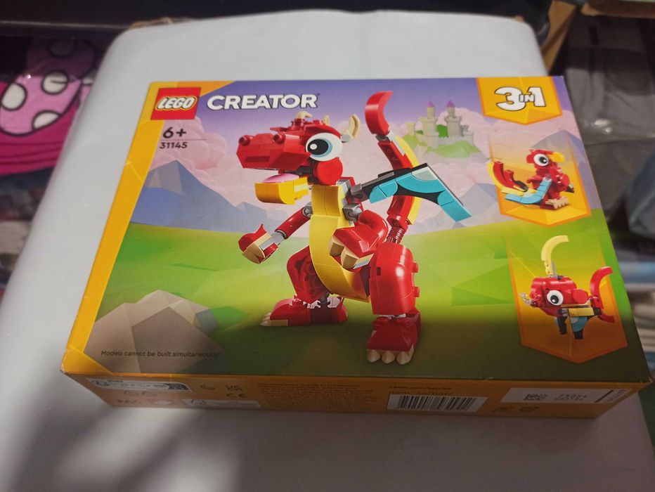 LEGO 31145 Creator Czerwony smok