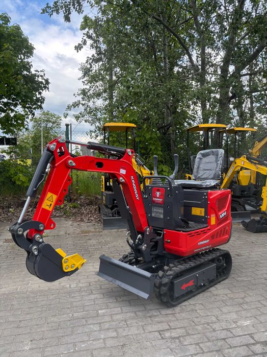 Nowa minikoparka Kingway MINI 700kg skrętne ramię benzyna ROK PRODUKCJI 2026