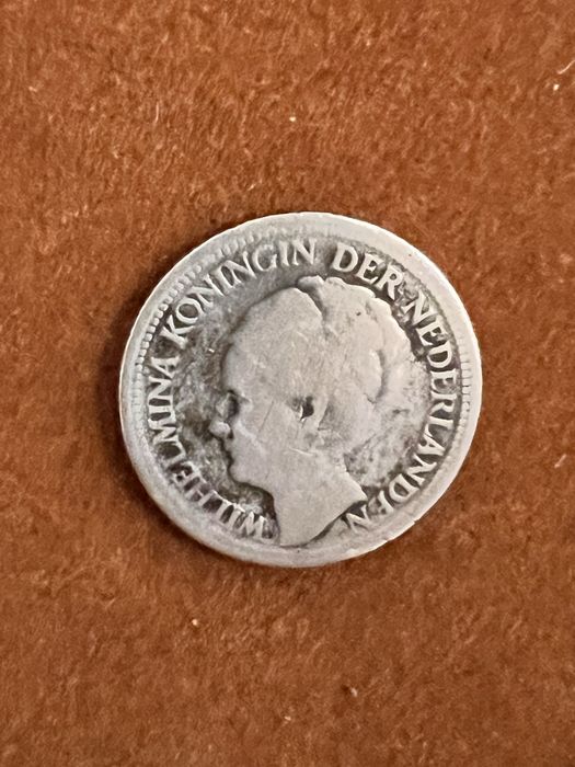 Moeda Prata 25 Cents 1928.