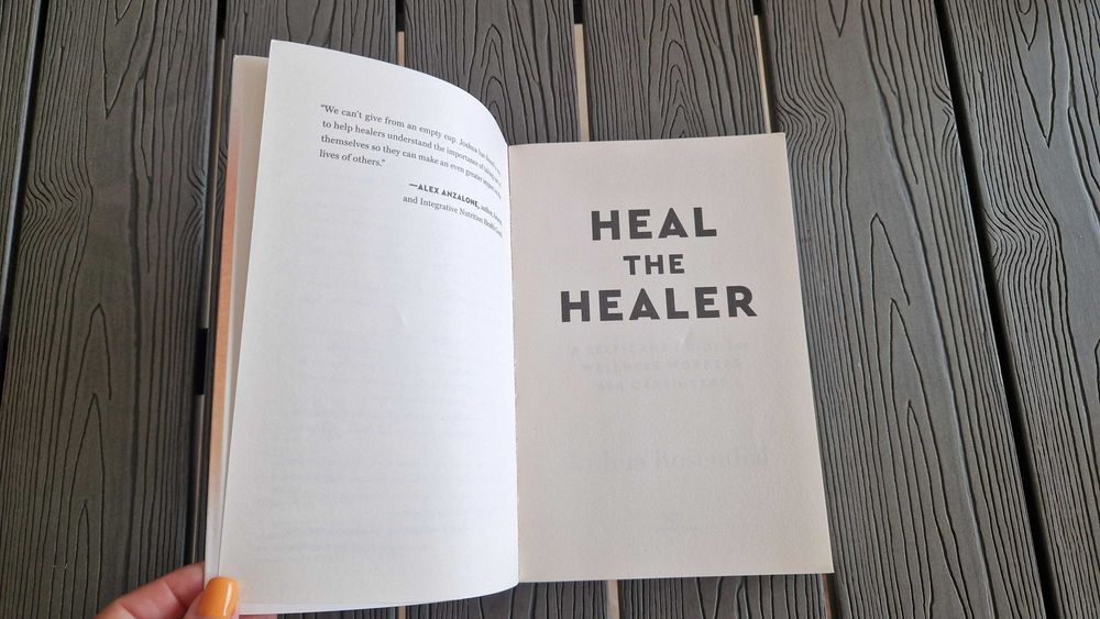 Livro Heal the Healer, Joshua Rosenthal