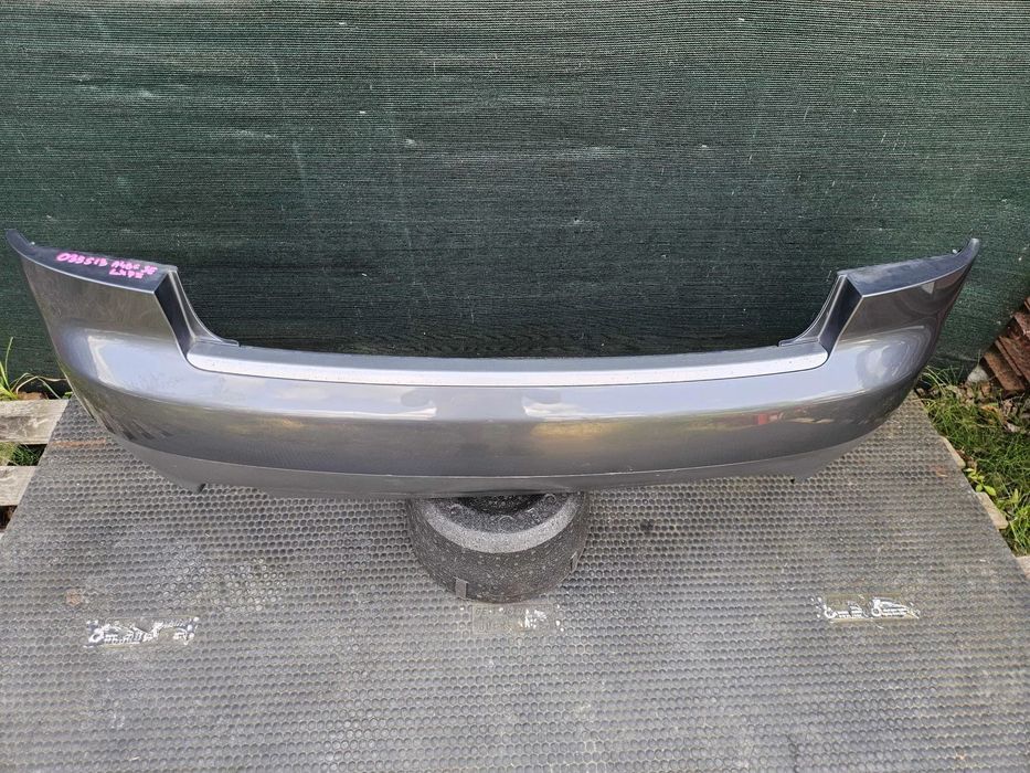 Zderzak Tyl Tylny Szary LX7Z 8E5807521 Listwa Chrom Dokladka Audi A4 B6 Sedan