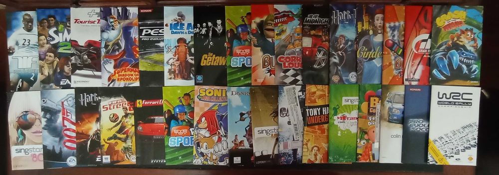 Capas e Manuais Playstation 2 (PS2)