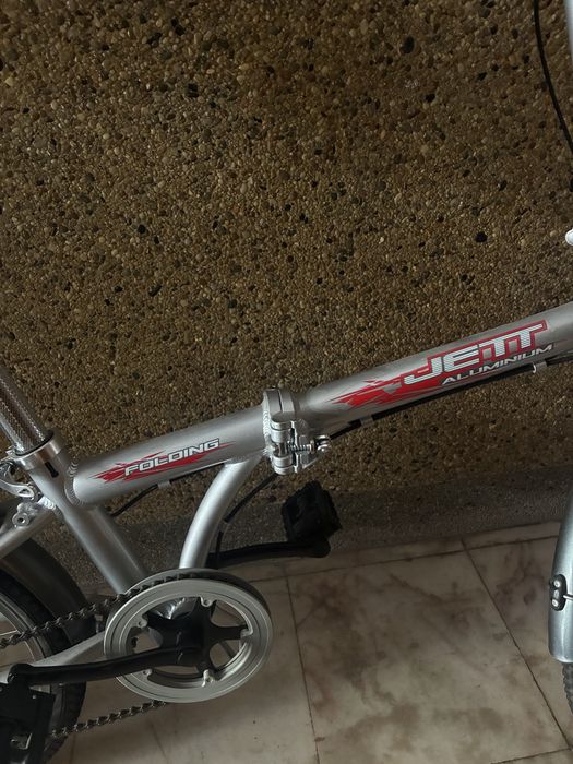 Bicicleta dobrável jett aluminium folding