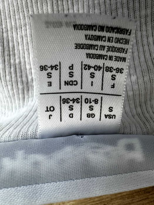 Top damski Reebok Classic biały S