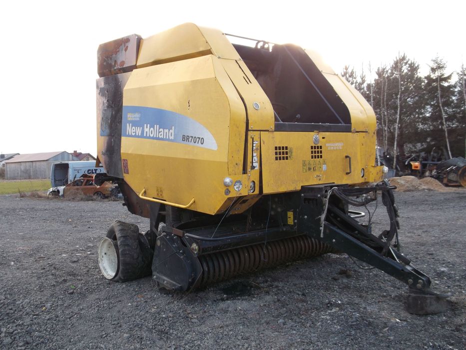 Prasa New Holland BR7070-podbieracz,rotor,oś,wałek,osłona,zaczep-