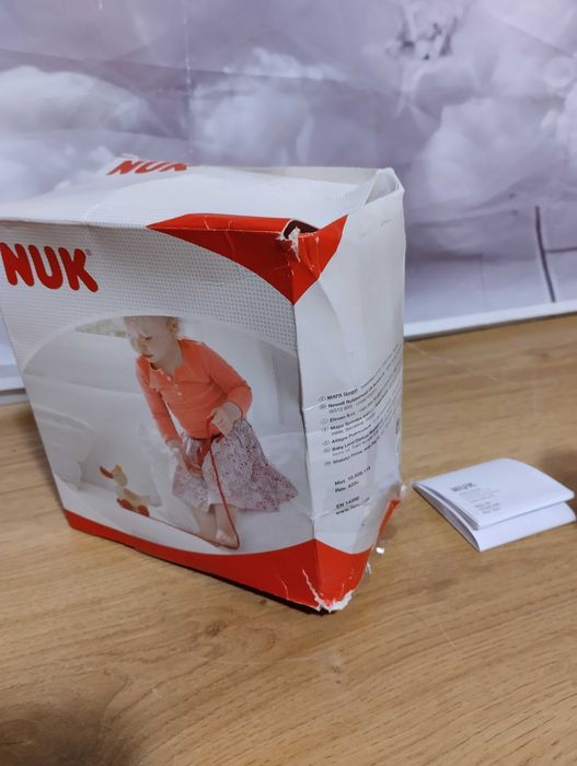 NUK First Butelka dla niemowląt 6-18 m 150ml niekapek