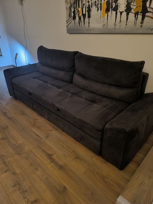 Sofá 3 lugares com cama