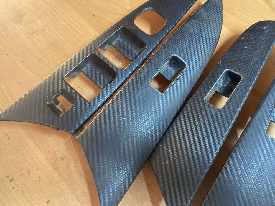 Mazda 3 Bk комплект декору, накладки кнопок склопідіймачів. Рамка Мазд