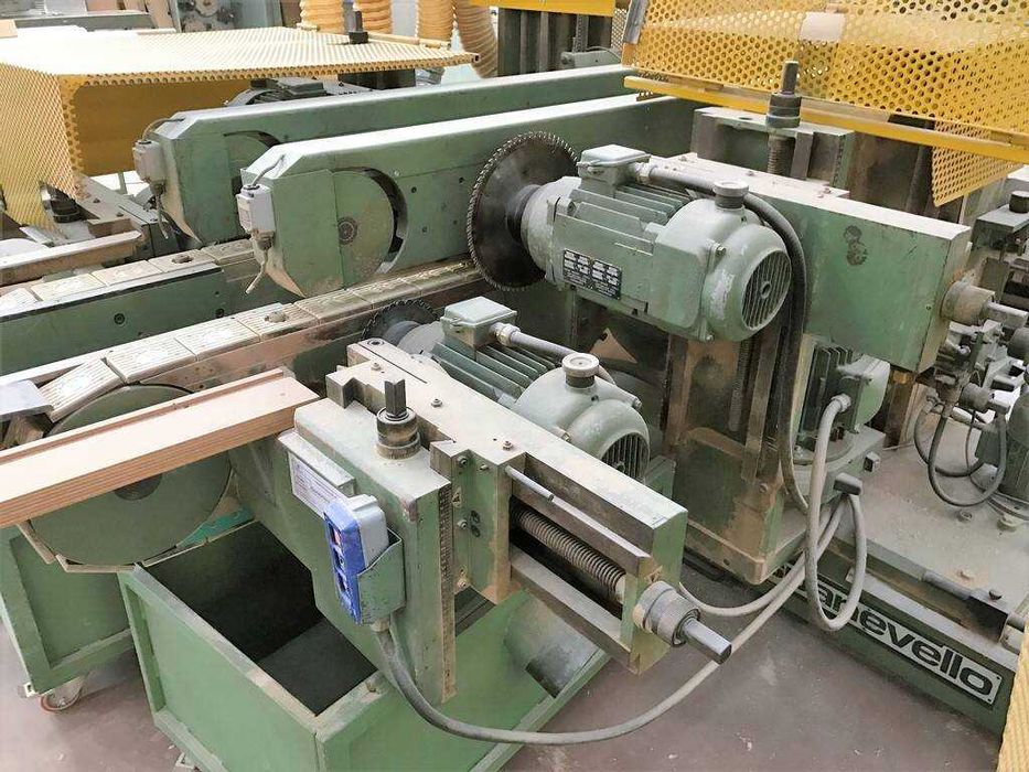 Шипоріз, шипорізний верстат двосторонній Spanevello 8 шпінделів