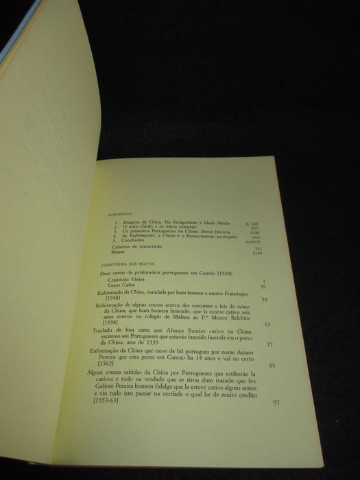 Livro Enformação das cousas da China Raffaella D'Intino INCM