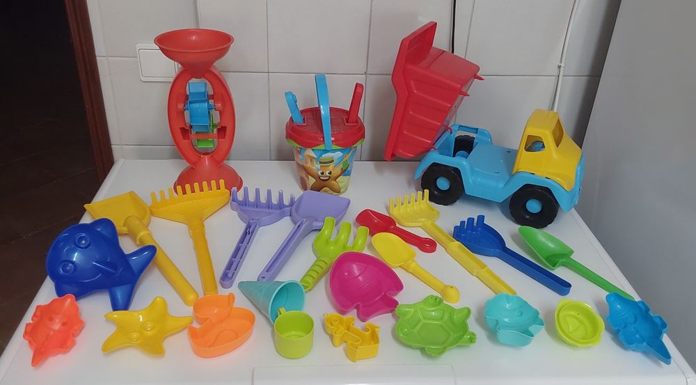 BRINQUEDOS DE PRAIA PARA BEBÉ BRINCAR.Casa,Férias,Quarto,Campismo.
