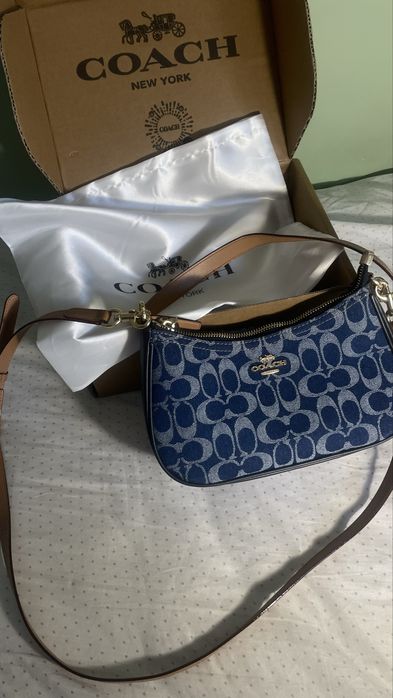 mala da coach azul