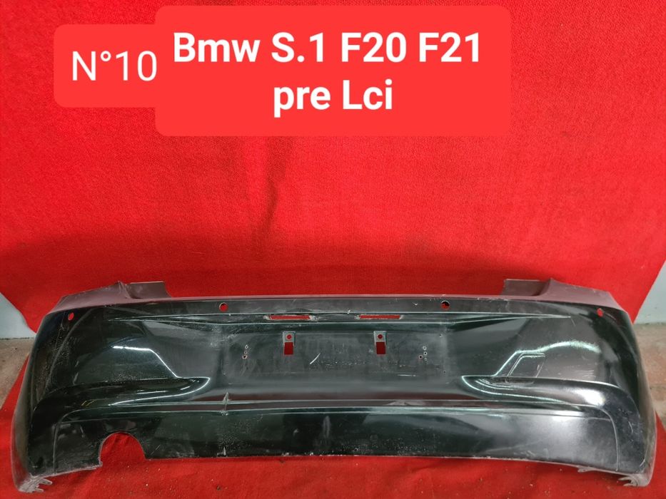 Parachoque trás bmw serie 1 f20 f21 pre lci