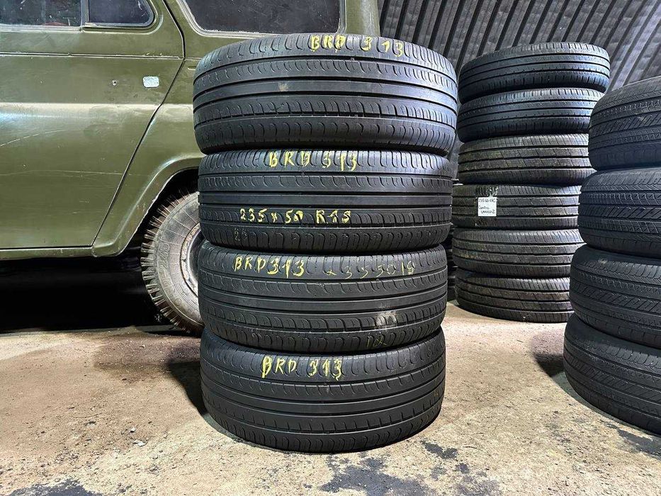 Шини б/у ЛІТО 235/50 R19 Hankook Optimo K415 BRD313 колеса вживані з хорошим станом