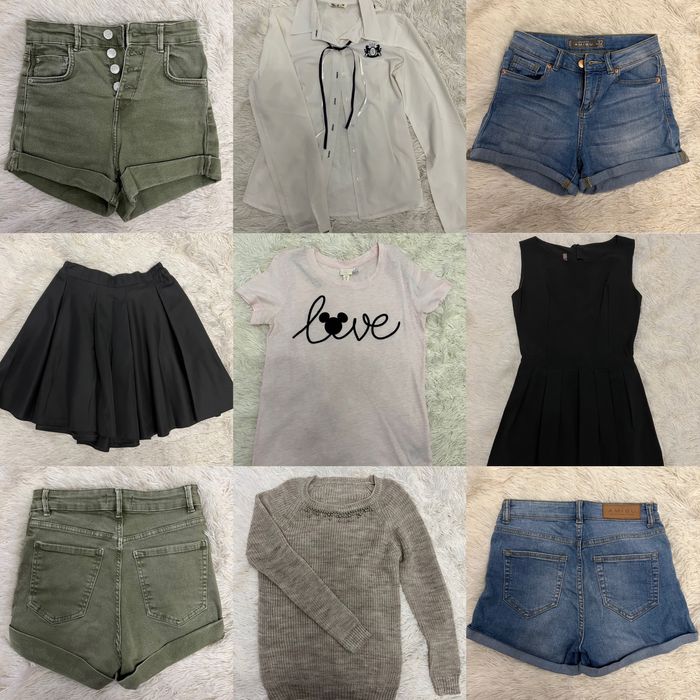 Свитер, шорты, футболка, рубашка, сарафан, юбка на девочку