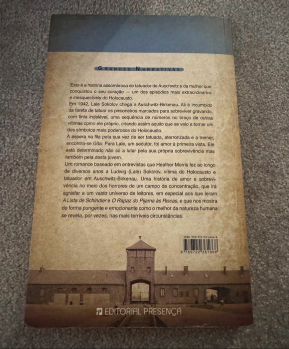 O Tatuador de Auschwitz